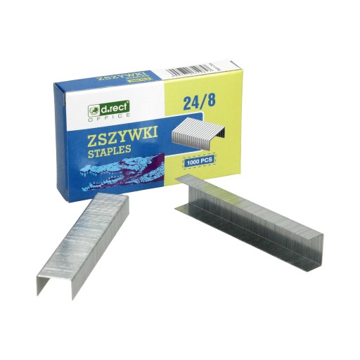 24/8 zinkové sponky (1000) D'rect