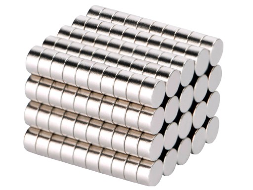 SILNÝ VALEC NEODYMIOVÝ MAGNET 4X2 50 KS