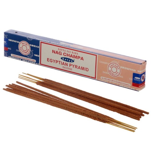 Vonné tyčinky Satya Nag Champa & Egyptian Pyramid