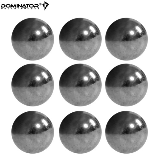 DOMINATOR oceľové guličky do prakov, kovové, 8 mm, 200 ks