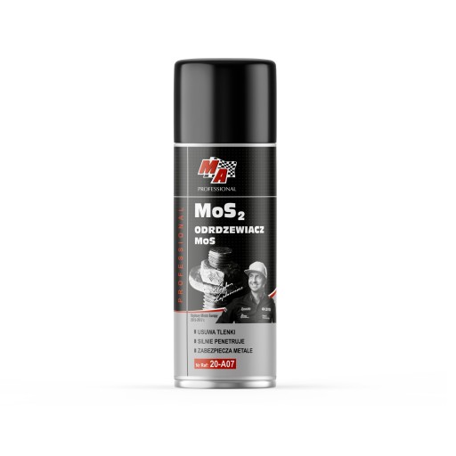 MA PROFESSIONAL - Mos2 odstraňovač hrdze 400ml