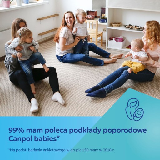 CANPOL Popôrodné priedušné savé vložky 10 ks