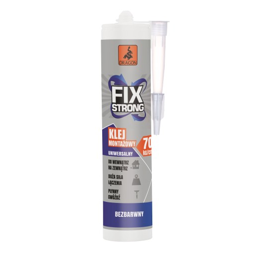 Inštalačné lepidlo FIX Liquid Nail 280 ml Dragon Bezbar