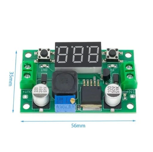 DC-DC MENITOROVÝ REGULÁTOR NAPÄTIA LM2596S