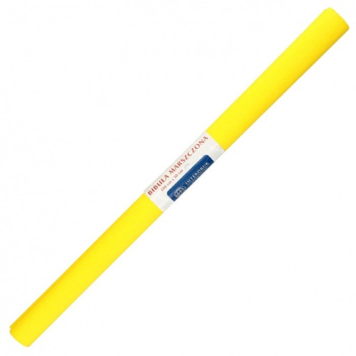 CRIPPED vreckový papier do školy 50 cm 2 m ŽLTÝ PRETLAČ