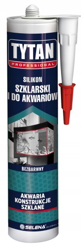 TITÁNOVÝ SILIKÓN NA SKLO A AKVÁRIUM, ČÍR.