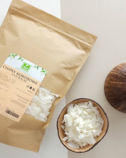 KOKOSOVÉ VLOČKY Chipsy 500g BIELA OZDOBA OZDOBA NA TORTU DEKORÁCIE Narodeninové prijímanie