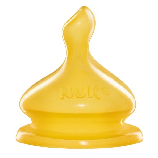 NUK FC+ LATEXOVÝ ČISTIČ NA MLIEČKO 0m+