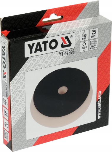 BRÚSNA HUBKA LEŠTIACA PODLOŽKA SO VELCRO 130/150MM YATO