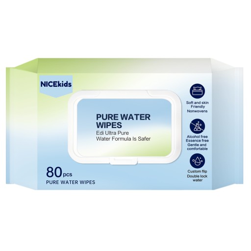 NICEKIDS Pure Water Wipes 99,9% voda 1x80 ks