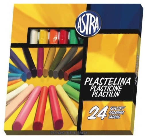 Plastelína Astra 24 farieb, 303110001 Astra
