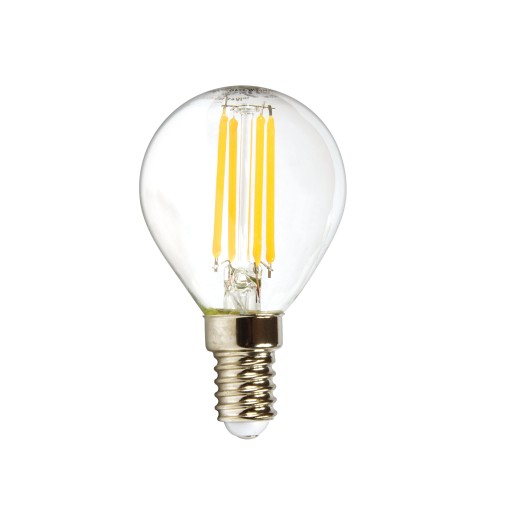 E14 LED žiarovka GUĽA 4W=40W Vlákno 470lm 360° Dekoratívne Bez blikania