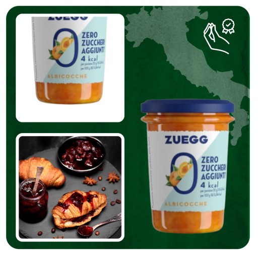Zuegg Marhuľový džem bez pridaného cukru 220g