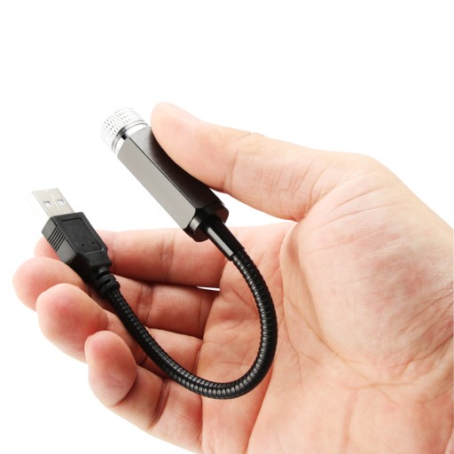 AUTOPROJEKTOR INTERIÉR AUTA USB LASER DARČEK PRE OVLÁDAČ LED LED