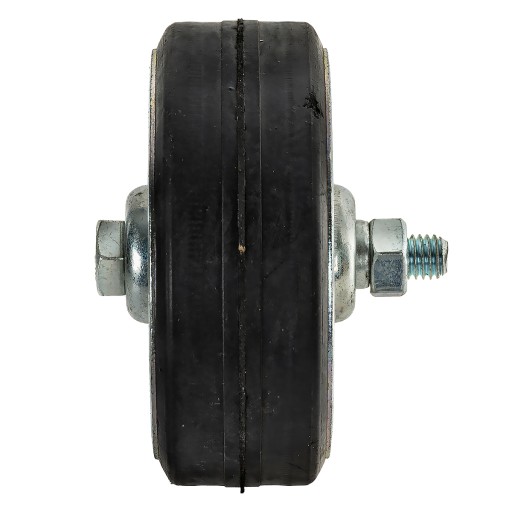 KOLIESKO 80mm KOVOVÉ A GUMOVÉ KOLIESKO NA KOČÍK