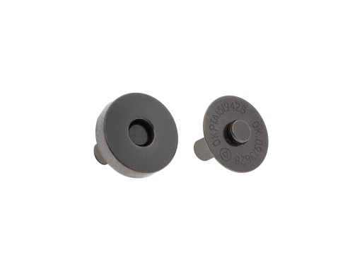 Magnetická spona 18mm na tašky, 2ks C Nikel