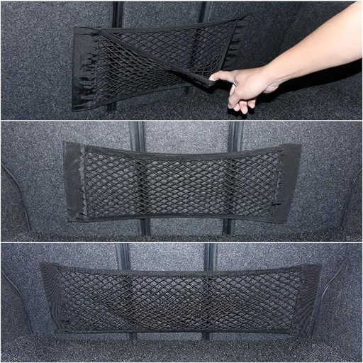 SIEŤ NA KUFOR DO AUTA, SIEŤ NA ORGANIZÁTOR AUTA, 50X25 CM, SILNÁ