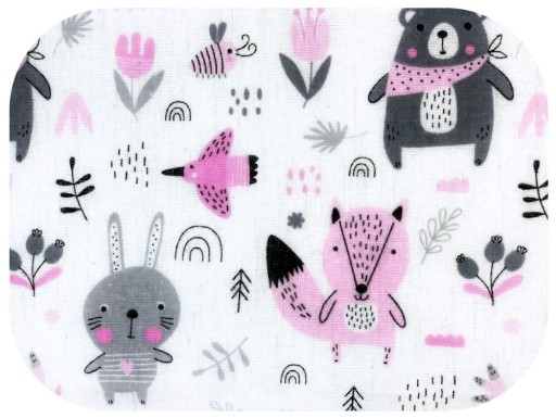PLIENKA FLANNEL plienka 70X80 farebné Poľsko