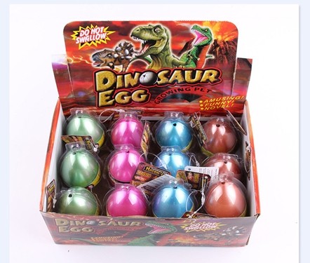 DINOSAURIE VAJÍČKO liahnutie Rastúci dinosaurus VEĽKÝ