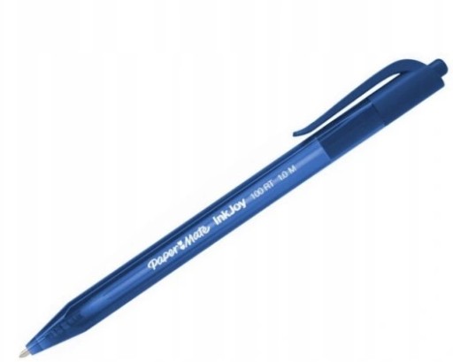 Paper-Mate Blue automatické guľôčkové pero 10 ks