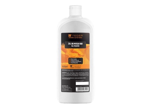 Vlhký gél na umývanie rúk 500ml / TEGER