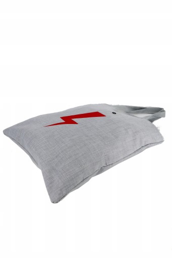 Nákupná taška A4 Red lightning Grey