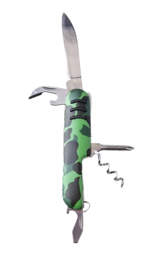 MINI VRECKOVÝ NÔŽ OTVÁRAČ NOŽOV VÝTVORKA CAMO MILITARY