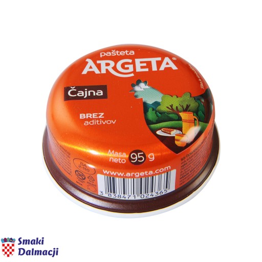 Paštéta (Čajna pašteta) 95g konzerva Argeta