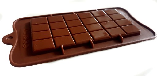 Silikónová forma na mini čokoládové tyčinky, 12 ks.
