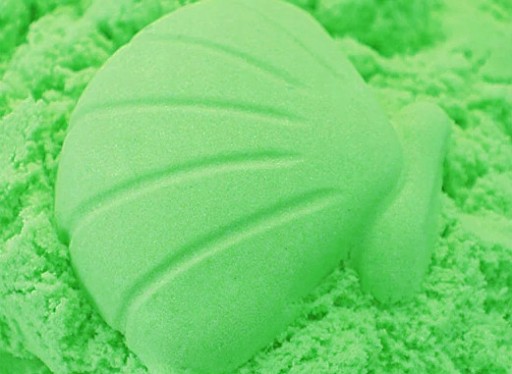 KINETICKÝ MAGICKÝ PIESOK 1 kg ZELENÝ PIESOK