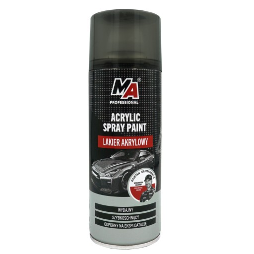 AKRYLOVÝ LAK ČIERNY LESK 400ml SPR