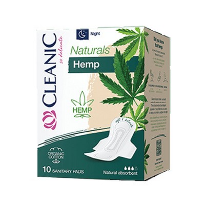 CLEANIC Naturals organické hygienické vložky 10s