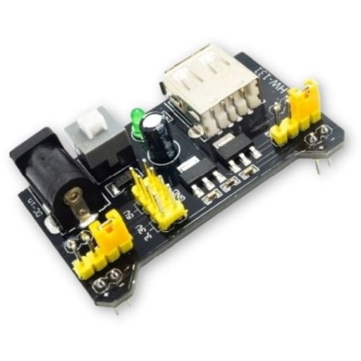 Napájací modul MB102 pre doštičky na chlieb 5V 3,3V