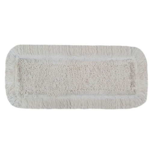 Plochý návlek na mop 40 cm bavlnená spona na vrecko DUO Professional