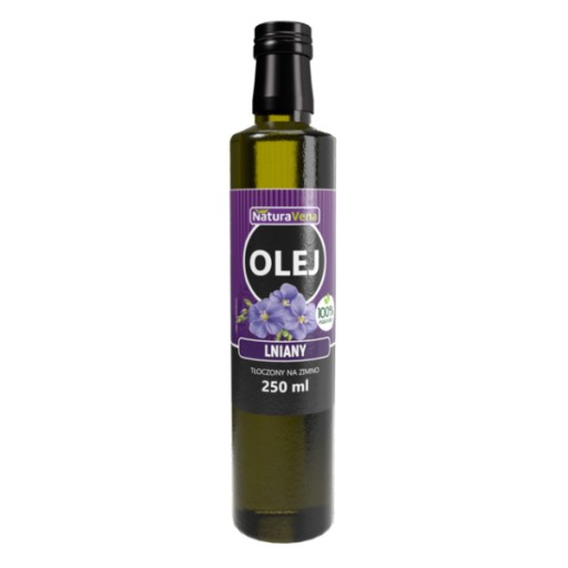 Za studena lisovaný ľanový olej 250 ml