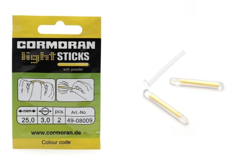 MINI CORMORAN LIGHTSTICK 25x3,0mm - 2 ks