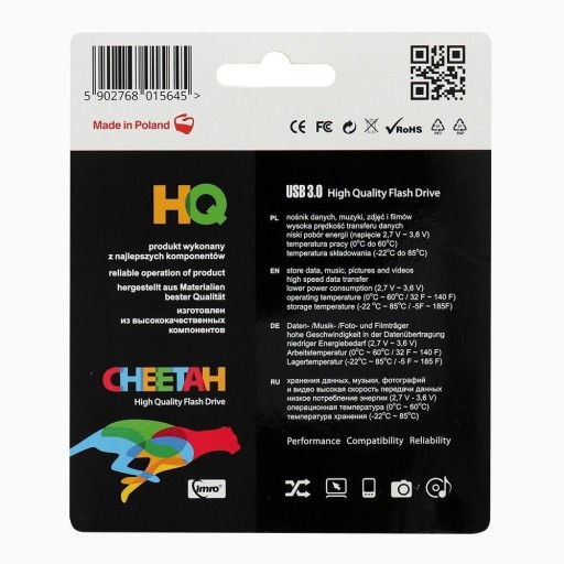 Prenosná pamäť Pendrive Imro Cheetah 8 GB USB 3.0