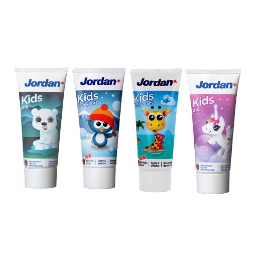 JORDÁNSKA ZUBNÁ PASTA 50ML KIDS 0-5