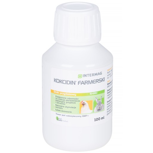 FARMER'S COCCIDIN kokcidióza hydina králiky 100ml