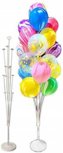 Rám Balónový stojan Dekorácie Birthday Communion Svadobné narodeniny 130CM XL