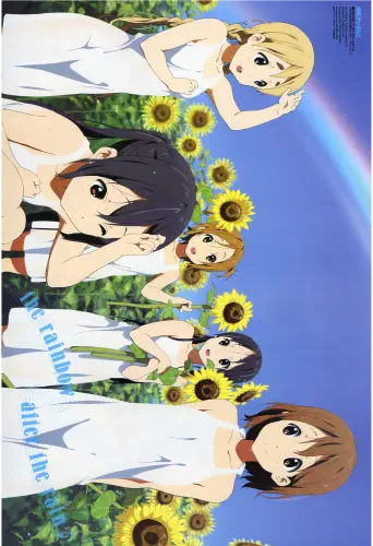 Plagát anime Manga K-ON! KON_220 A3 (vlastné)