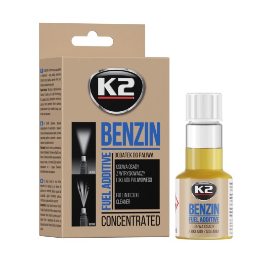 ČISTIACA PRÍSADA DO BENZÍNU K2 BENZIN 50ML