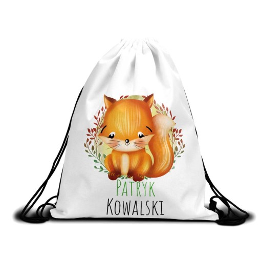 Batoh Taška do škôlky na topánky Meno FOX LISEK