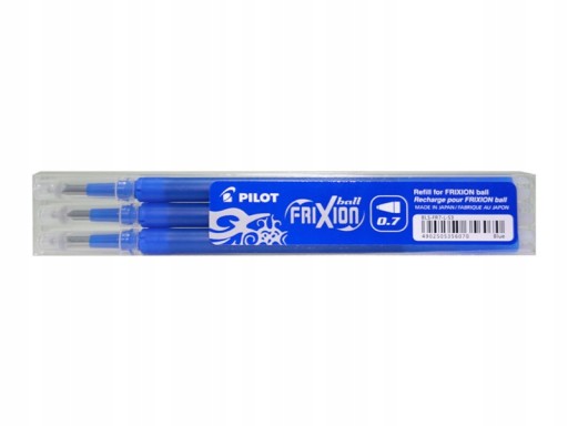 Náplne do rollera PILOT FRIXION, 3 ks.