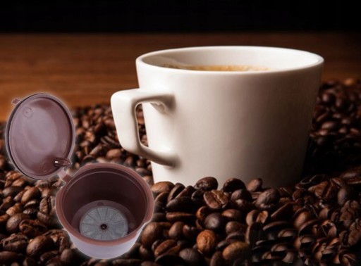 5 X OPÄTOVNE POUŽITEĽNÝCH KÁVOVÝCH KAPSULÍ DOLCE GUSTO + ODMERNÁ KEFKA