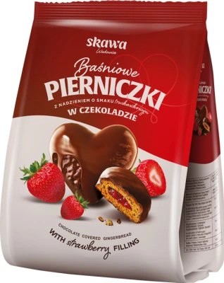 SKAWA PERNÍK VARENÝ S ČOKOLÁDOU, JAHODA 150G