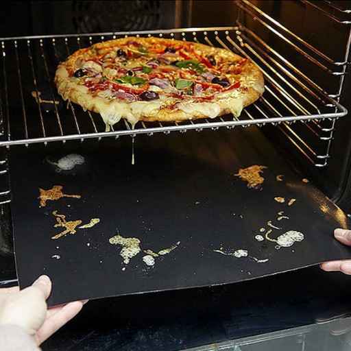 TEFLÓNOVÁ BBQ PODLOŽKA NA PEČENIE GRILOVACÍ PLECH DO RÚRY, OPÄTOVNE POUŽITEĽNÁ