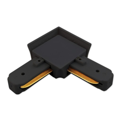 Uhlový konektor pre LED osvetľovacie lišty, 1fázový