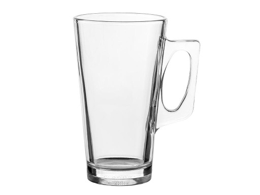 Florina Ringo vysoký sklenený hrnček, 380 ml