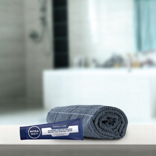 NIVEA MEN PROTECT&CARE Hydratačný krém na holenie pre mužov 100 ml